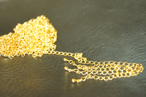 Chain, 14Kt gold-filled, 1.25mm oval cable $0.35 per 10cm