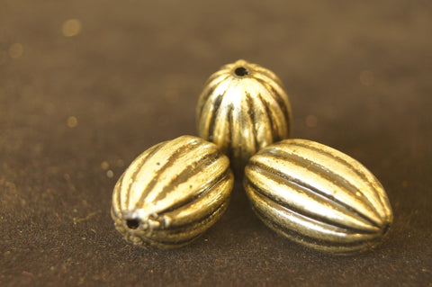 Filler, Antiqued silver-finished pewter (zinc-based alloy) 30mm x 10mm Designer-shaped - $0.50 per pc