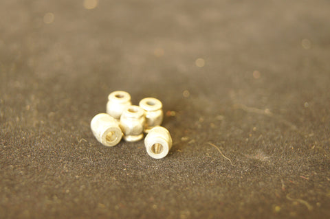 Spacer, Antiqued silver-finished pewter (zinc-based alloy) 8mm x 5mm - $0.50 per 2 pc